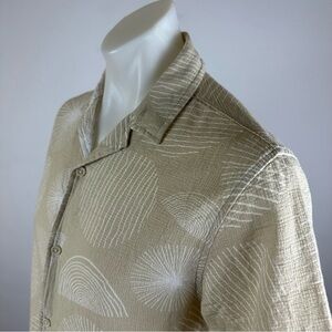 Folk Men’s Patterned Casual Shirt